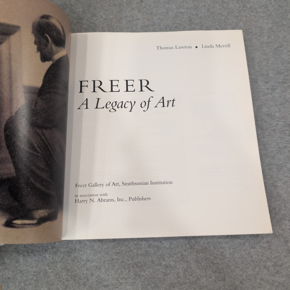 Freer A Legacy of Art Thomas Lawton Linda Merrill Smithsonian Art History Book - Picture 2 of 3